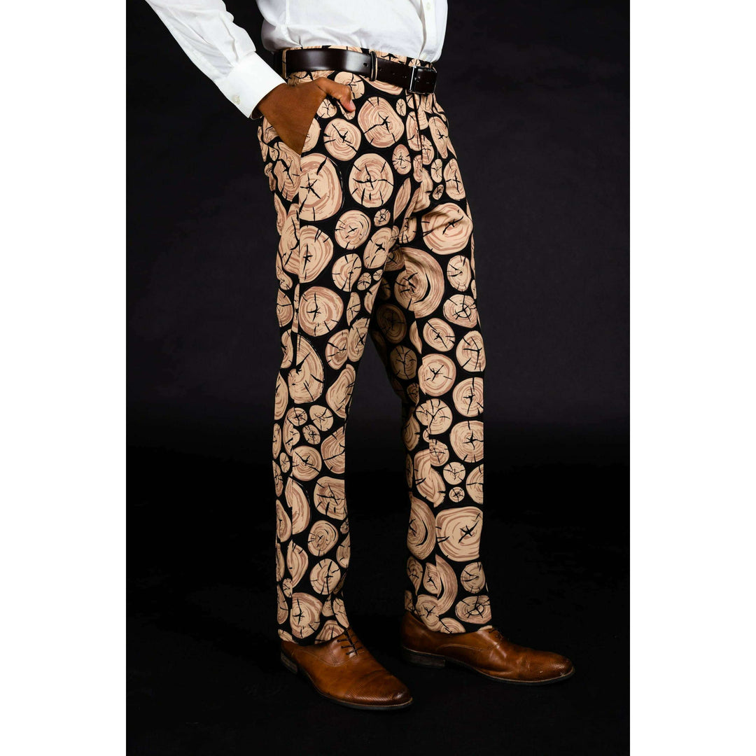 The Xmas Morning Wood | Wood Print Christmas Suit
