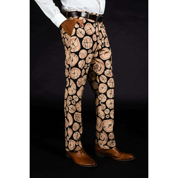 The Xmas Morning Wood | Wood Print Christmas Suit