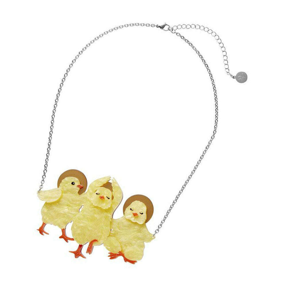 The Yoga Chicks Necklace by Erstwilder 1