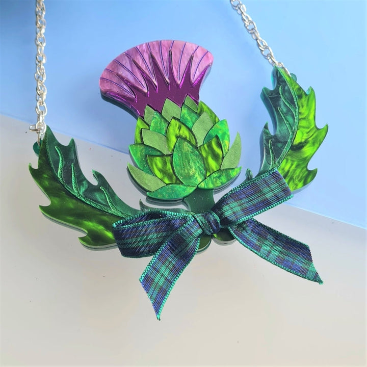 Thistle Statement Necklace - Pre Order 2