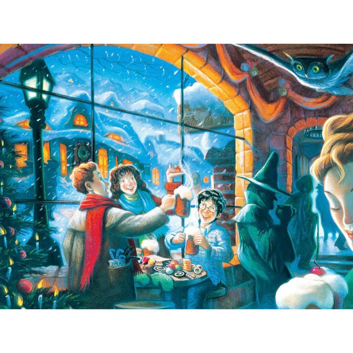 Three Broomsticks Jigsaw Puzzle