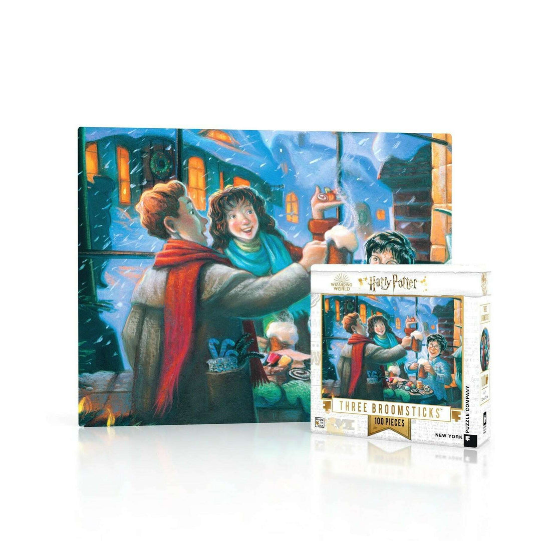 Three Broomsticks Mini Jigsaw Puzzle