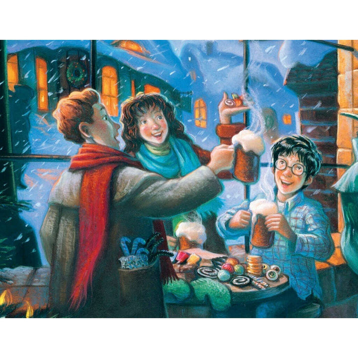 Three Broomsticks Mini Jigsaw Puzzle