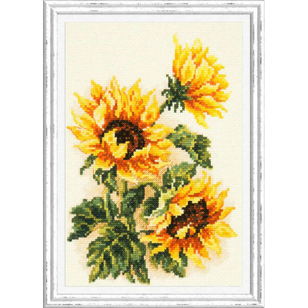 Three Sunflowers 40-78 Counted Cross-Stitch Kit