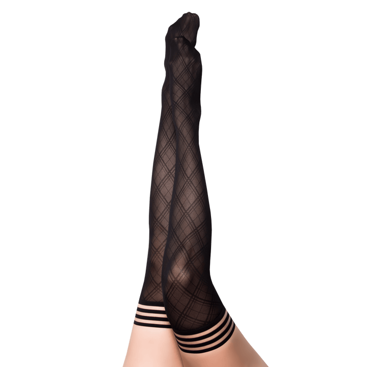 Tiffany: It Doesn't Have to Glitter to be a Diamond. Petite to Plus Size Thigh Highs