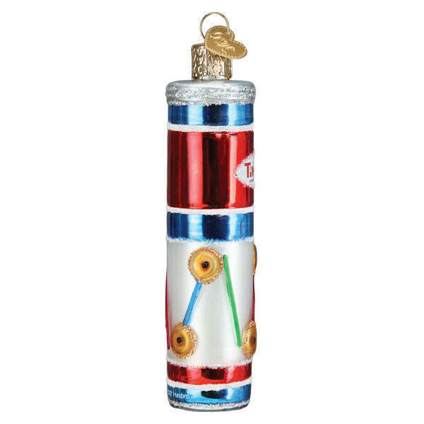 Old World Christmas Tinkertoy Blown Glass Ornament