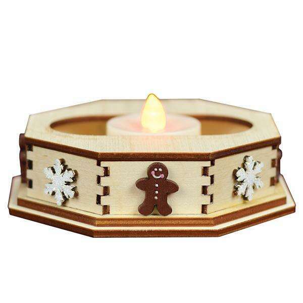 Old World Christmas Snowflake Tealight Display (Small)