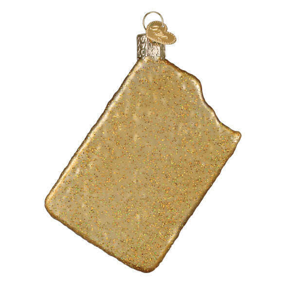 Old World Christmas Toaster Pastry Blown Glass Ornament