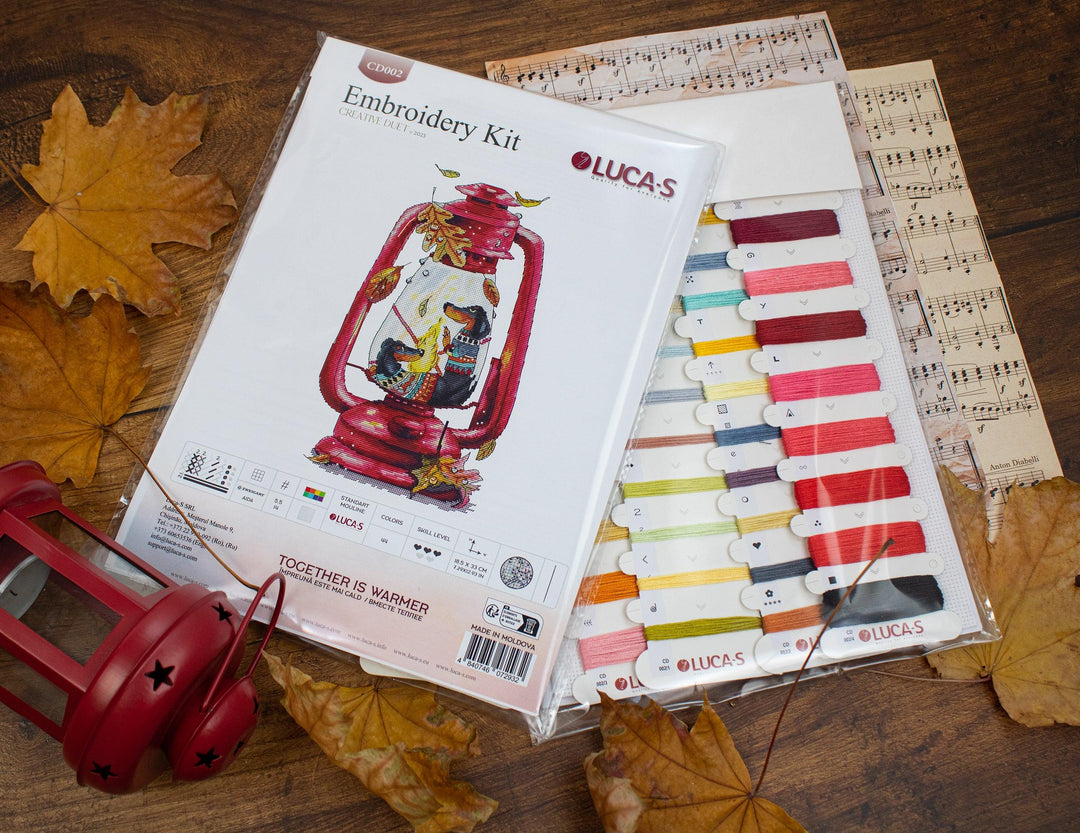 Together is Warmer CD002L Counted Cross-Stitch Kit