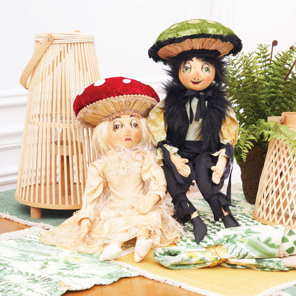 Tommy Toadstool Gathered Traditions Art Doll by Joe Spencer 1