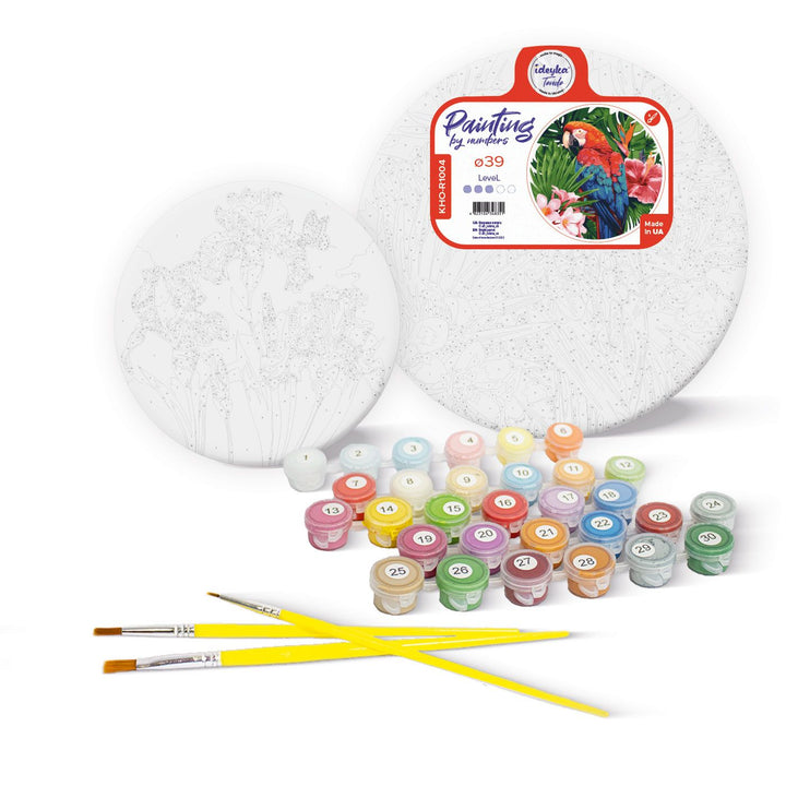 Painting by Numbers kit Magic iris KHO-R1023