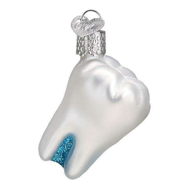 Old World Christmas Tooth Blown Glass Ornament