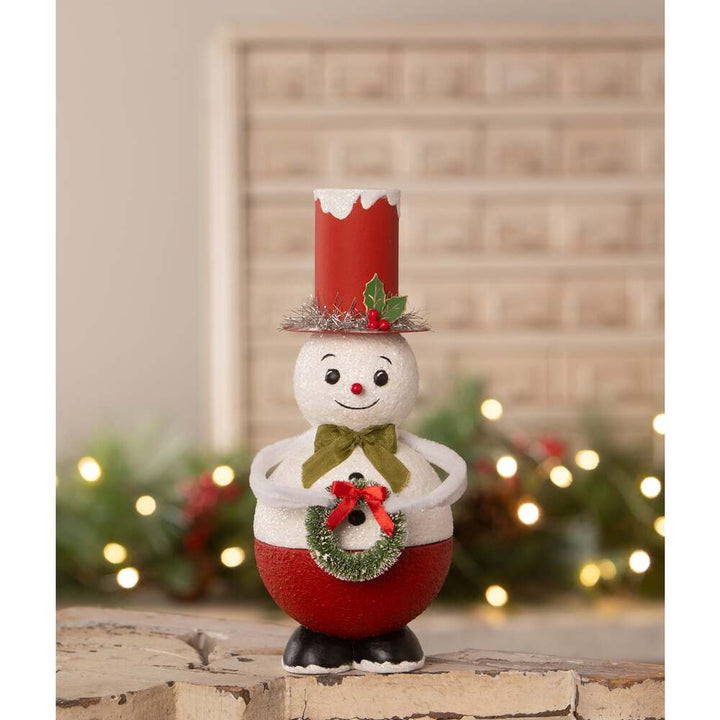 Top Hat Snowman Container by Bethany Lowe Designs