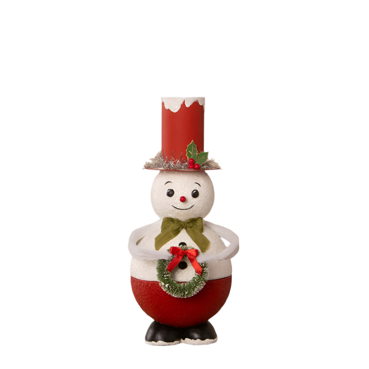 Top Hat Snowman Container by Bethany Lowe Designs