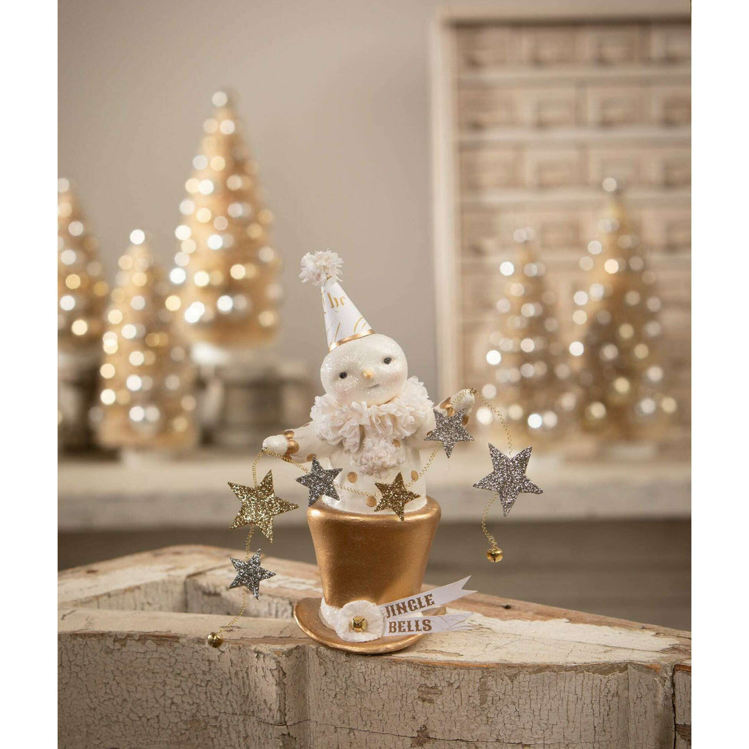 Top Hat Star Snowman by Bethany Lowe Designs, christmas decor