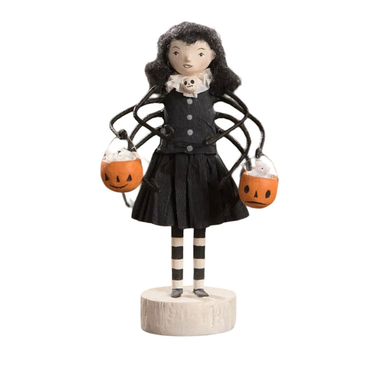 Trick or Treat Spider Girl by Bethany Lowe Designs