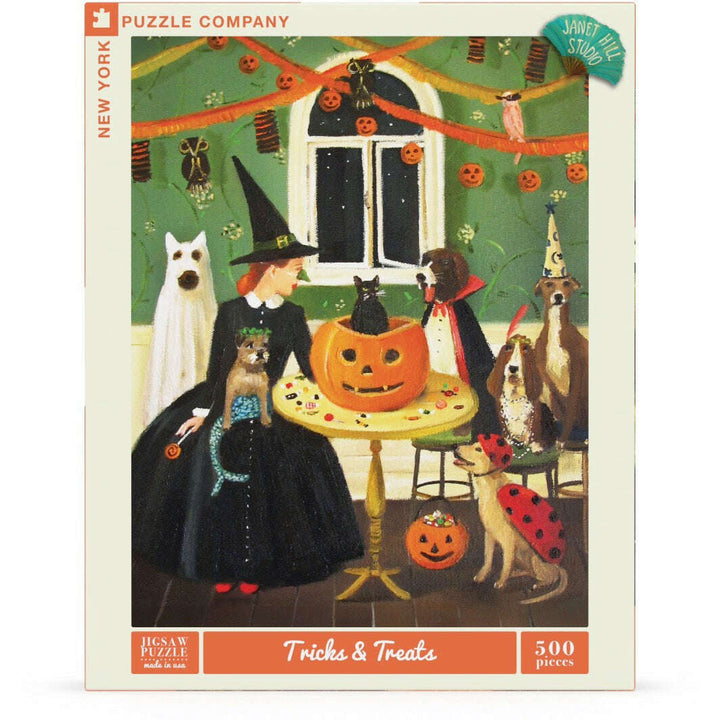 Tricks & Treats Puzzle Featuring Artwork of Janet Hill