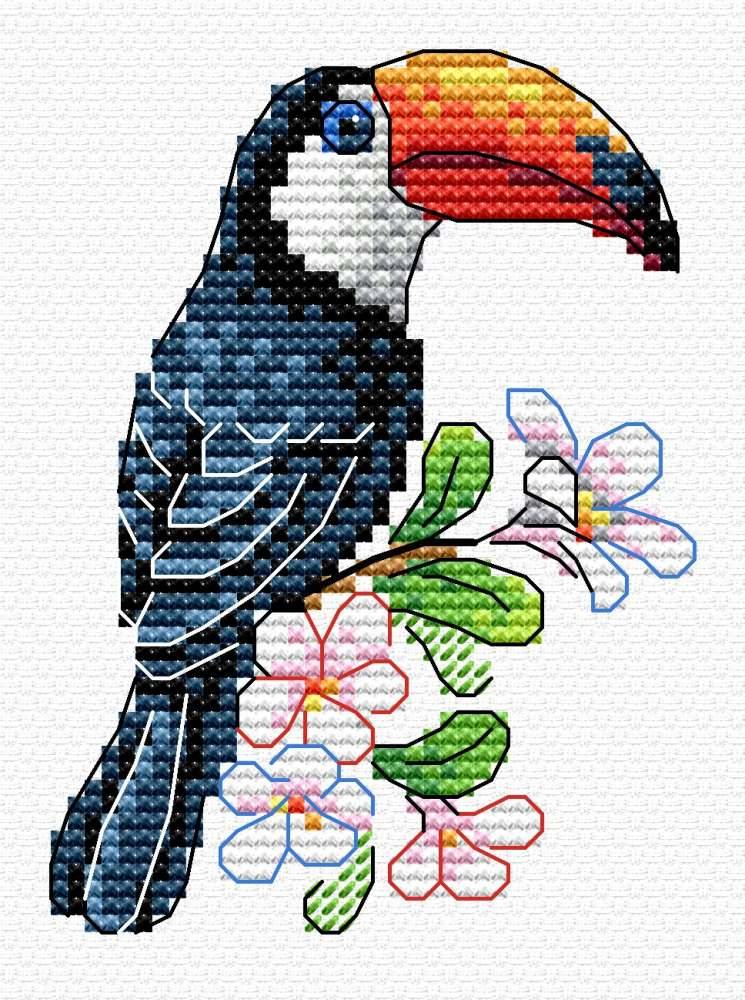 Tropical Dweller SV-540 Cross stitch kit