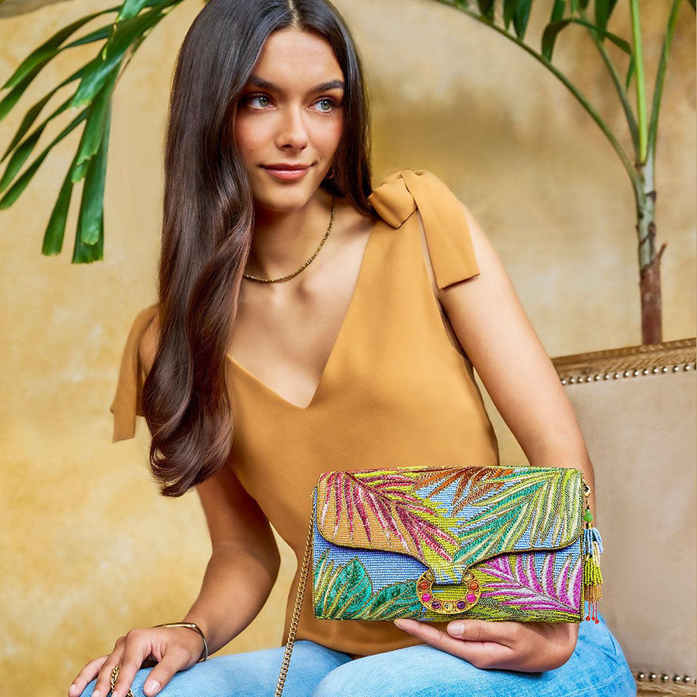 Tropics Crossbody Handbag by Mary Frances image 1