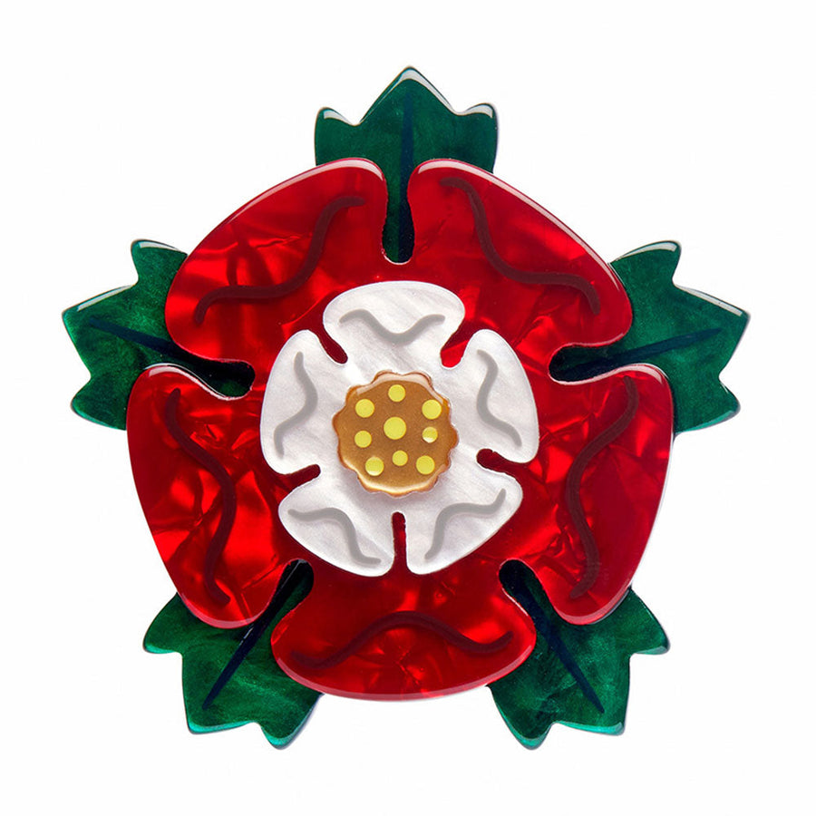 Tudor Rose Brooch by Erstwilder