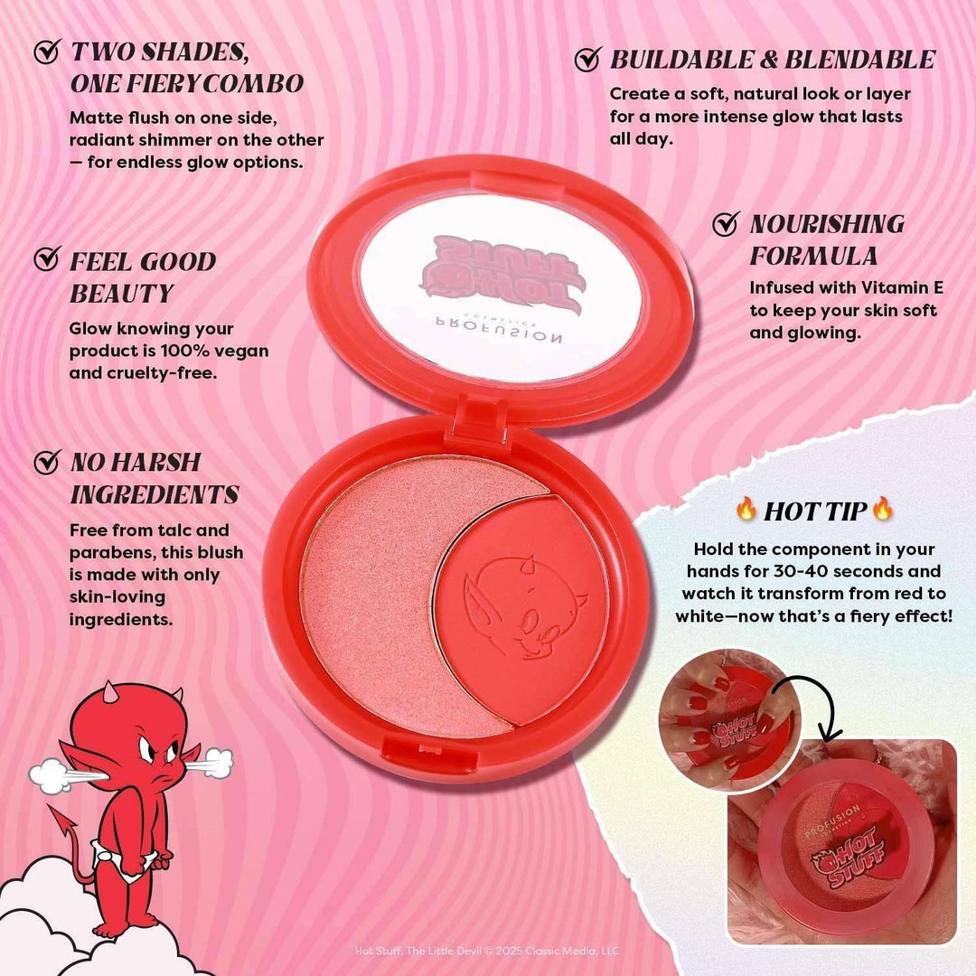 Turn Up The Heat Soft Matte & Shimmer Blush Duo