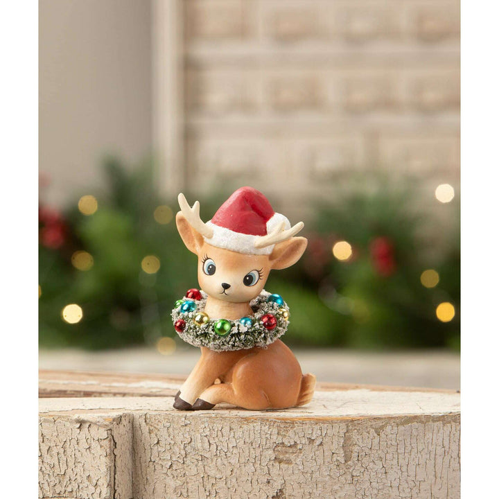 Twinkle Santa's Reindeer by Bethany Lowe Designs, christmas decor