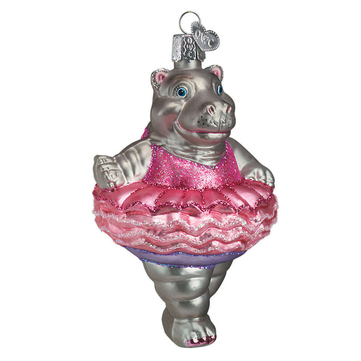 Old World Christmas Twinkle Toes Blown Glass Ornament