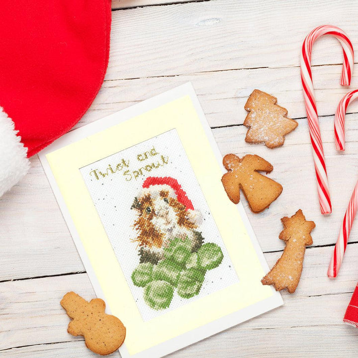 Twist And Sprout Kit XMAS58 Counted Cross Stitch Kit