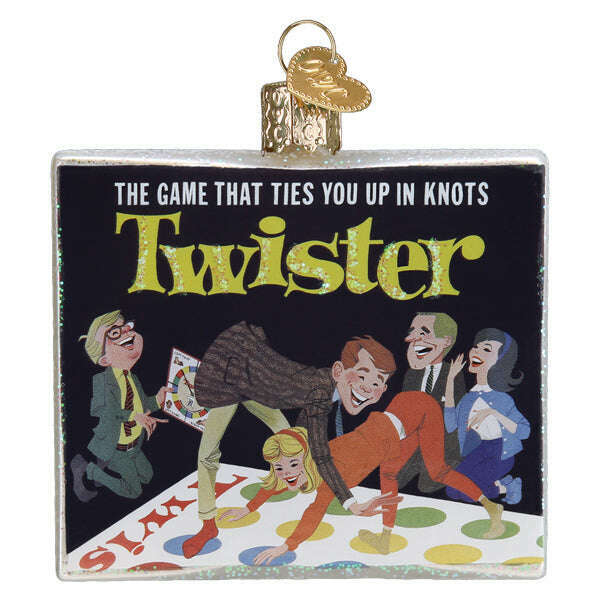 Old World Christmas Twister Blown Glass Ornament