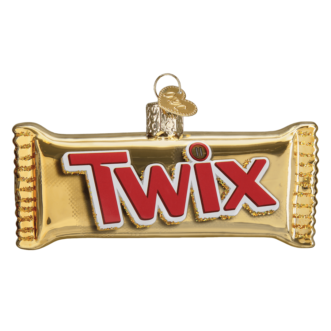 Old World Christmas TWIX Blown Glass Ornament