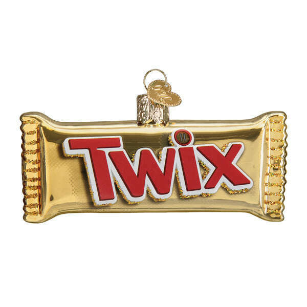 Old World Christmas TWIX Blown Glass Ornament