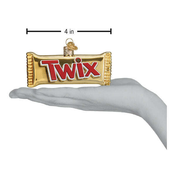 Old World Christmas TWIX Blown Glass Ornament