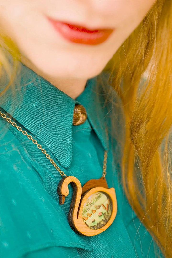 Ugly Duckling Necklace by Laliblue - Quirks!