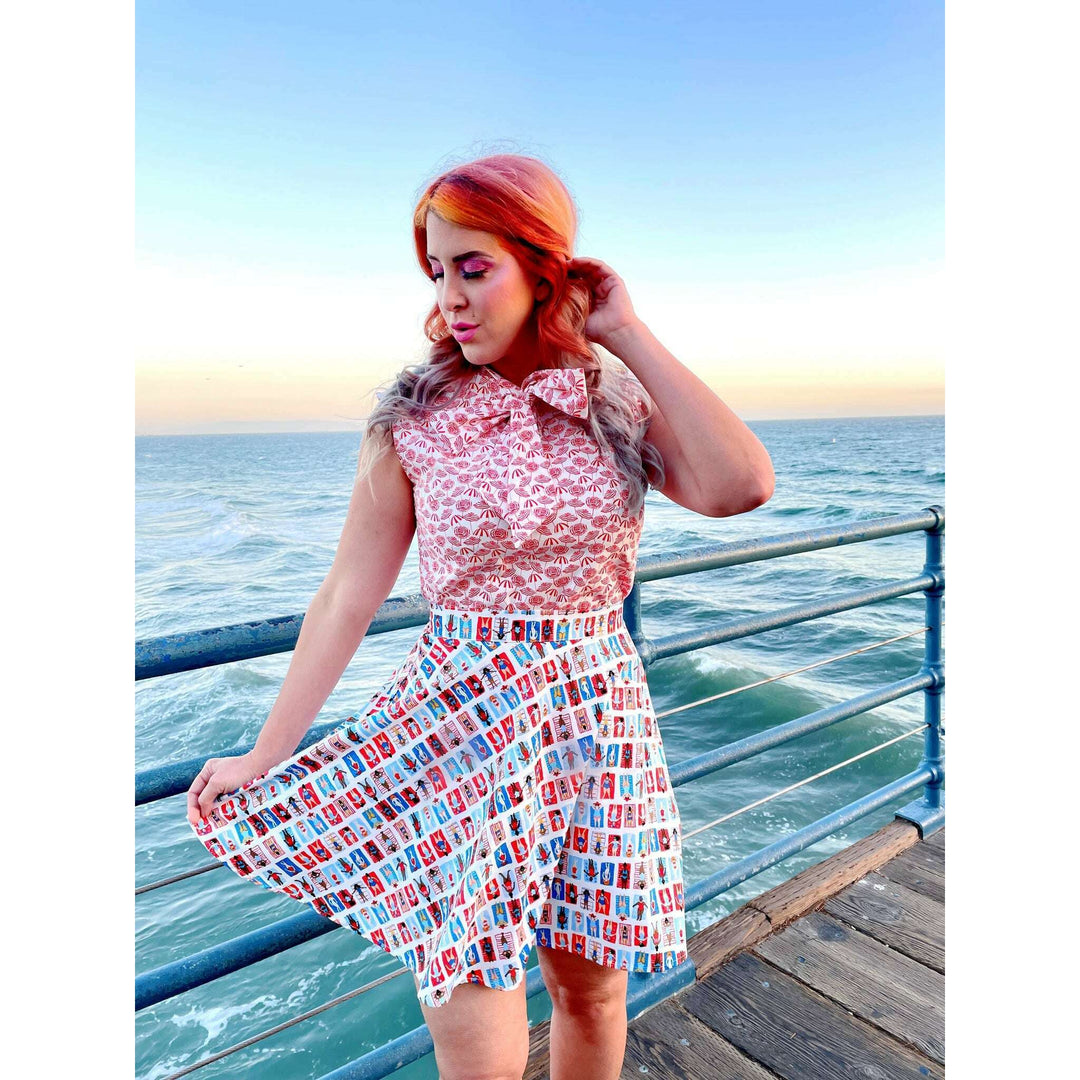 Umbrella Bow Top - Plus Sizes only