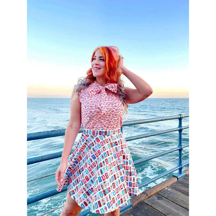 Umbrella Bow Top - Plus Sizes only