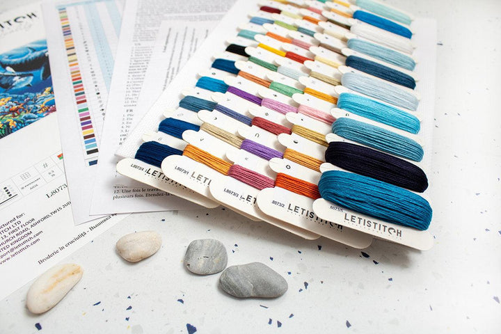 Underwater Ballet L8073 Counted Cross Stitch Kit