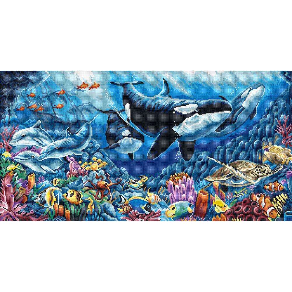 Underwater Ballet L8073 Counted Cross Stitch Kit