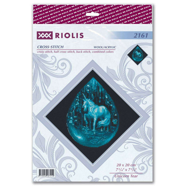 Unicorn Tear R2161 Counted Cross Stitch Kit