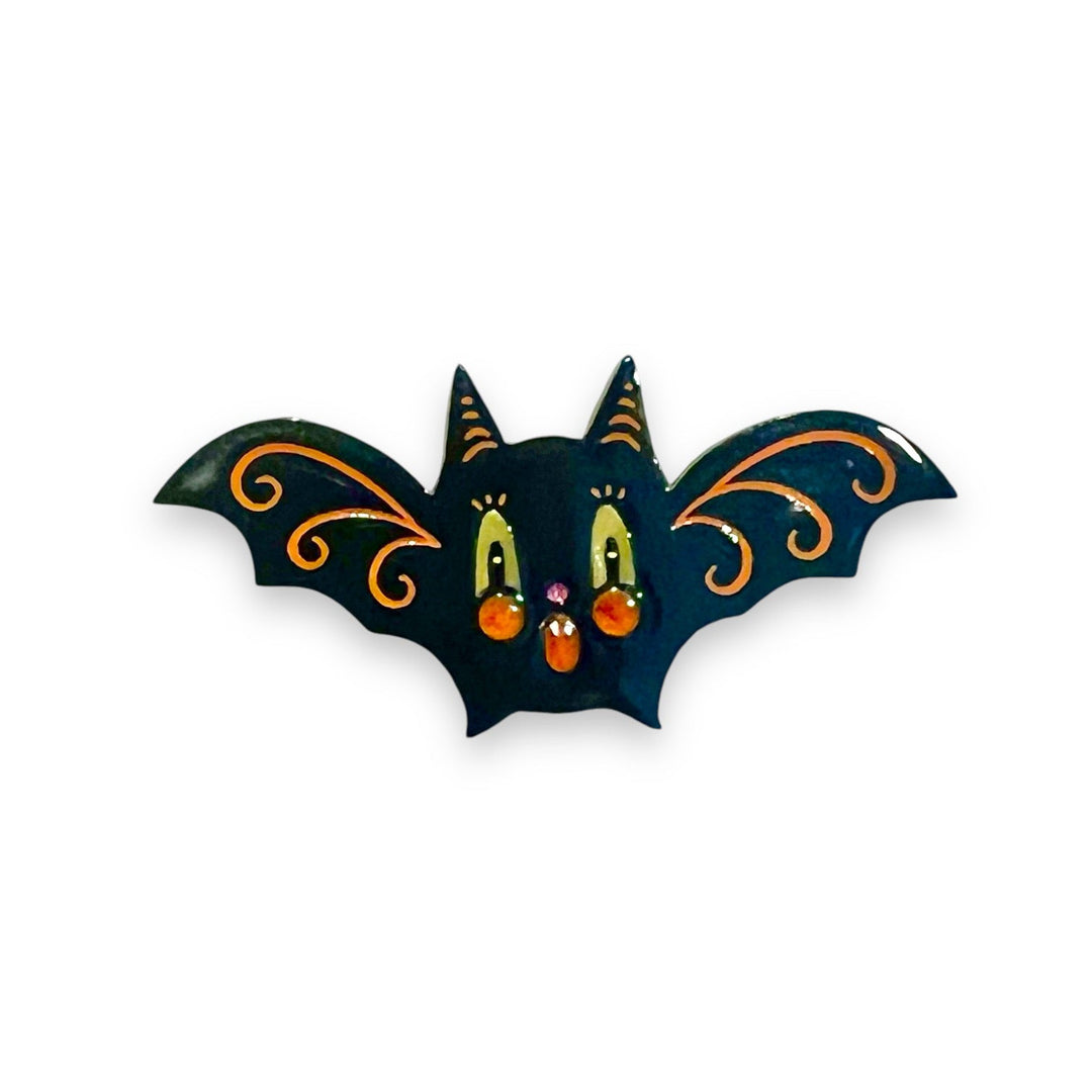 Gothic Glam Bat Scatter Pin by Lipstick & Chrome