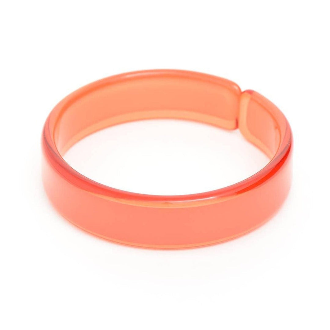 Acrylic Resin Stacking Bangle Bracelet by Lipstick & Chrome