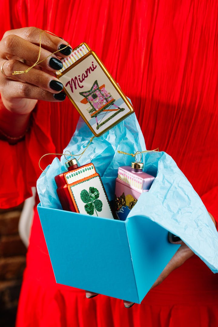 Matchbook Ornament - Miami