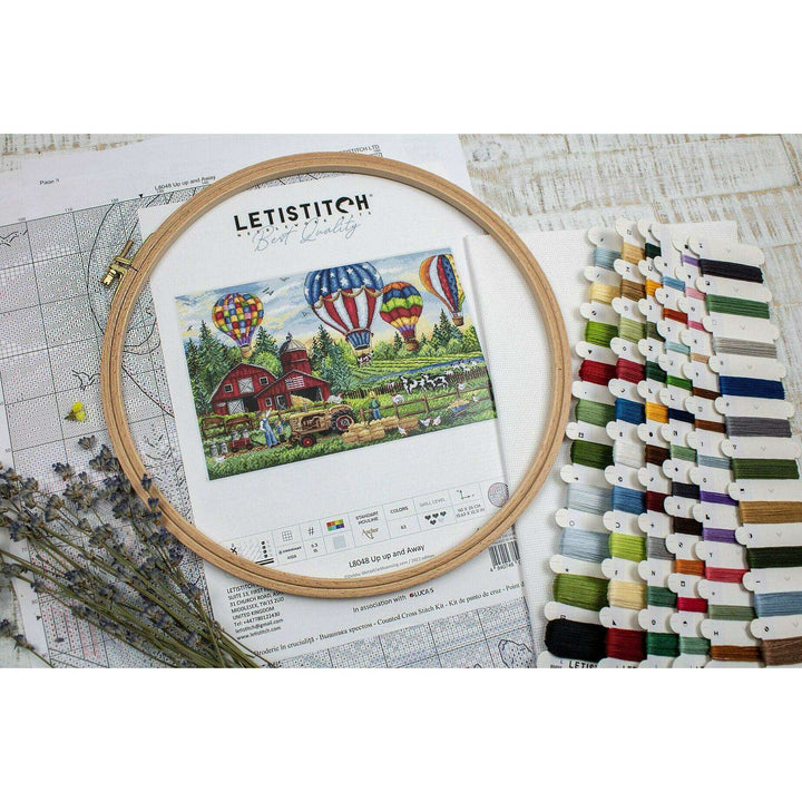 Up Up and Away L8048 Counted Cross Stitch Kit