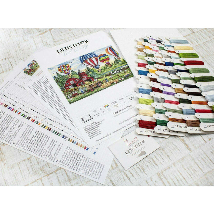 Up Up and Away L8048 Counted Cross Stitch Kit