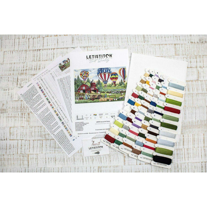 Up Up and Away L8048 Counted Cross Stitch Kit