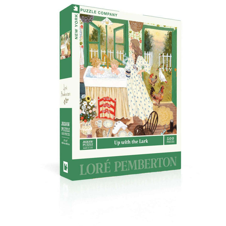 Up with the Lark Jigsaw Puzzle