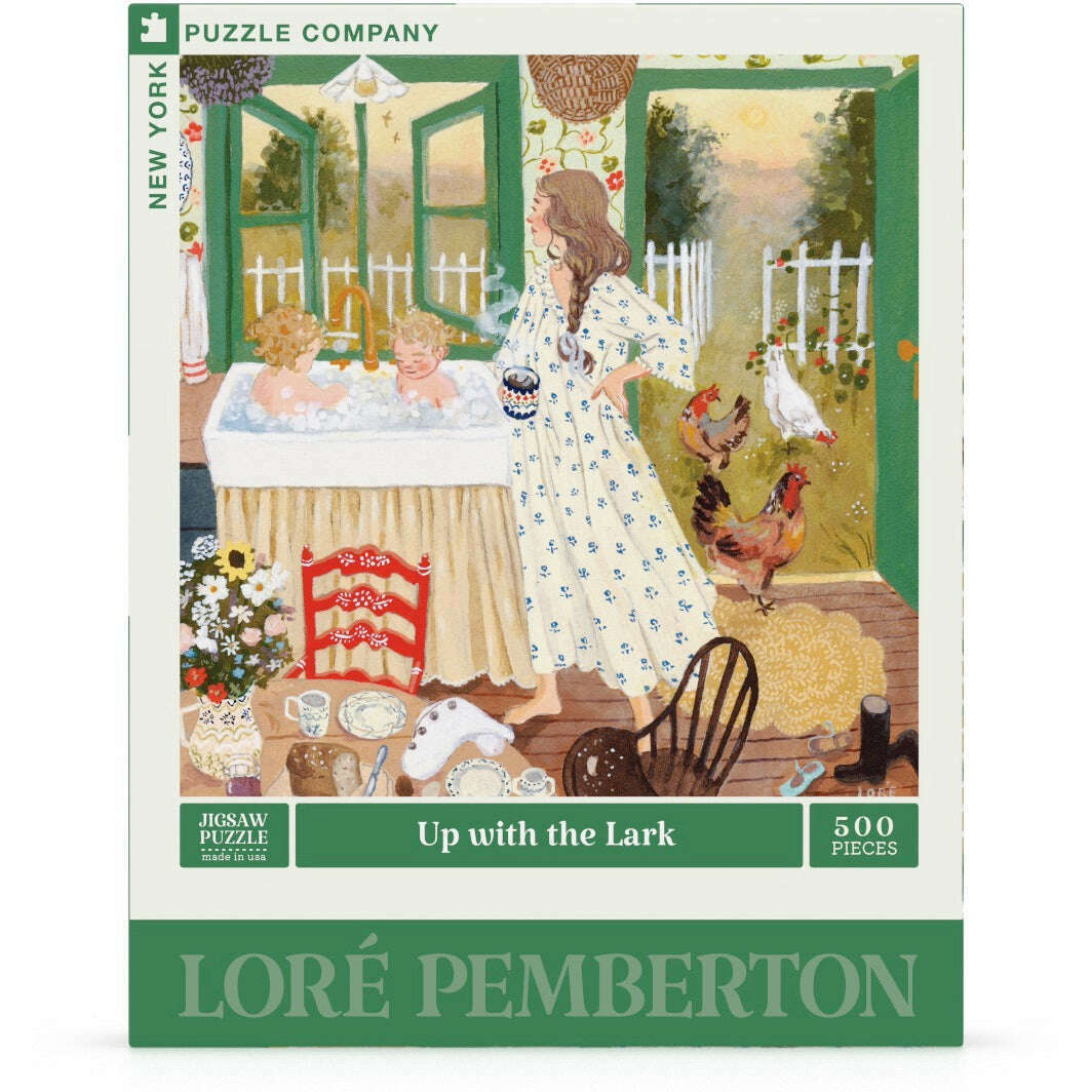 Up with the Lark Jigsaw Puzzle