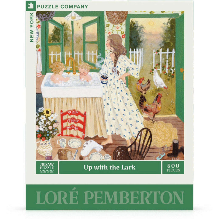 Up with the Lark Jigsaw Puzzle
