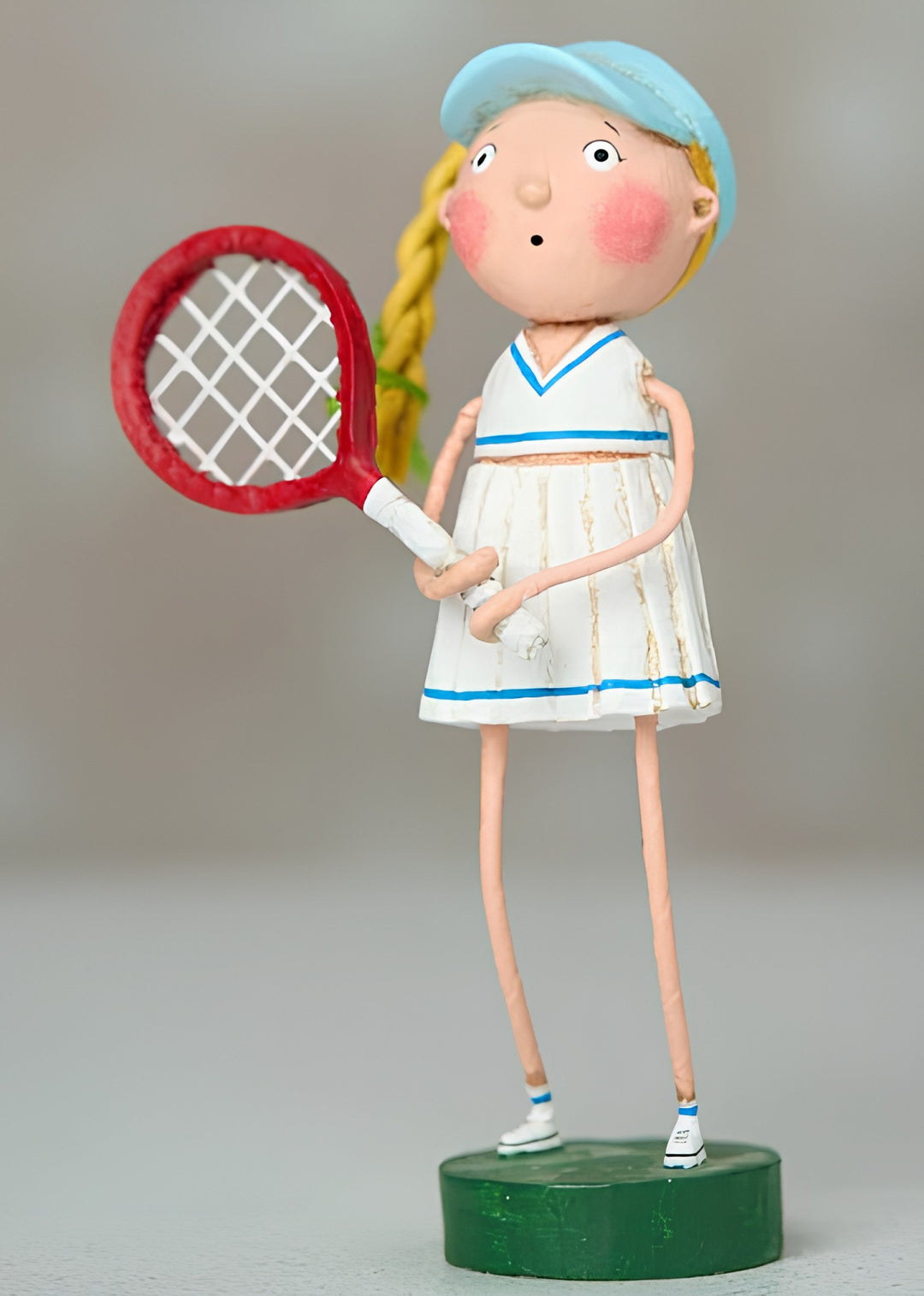 Courtney Tennis Player Figuine by Lori Mitchell *New for 2025*