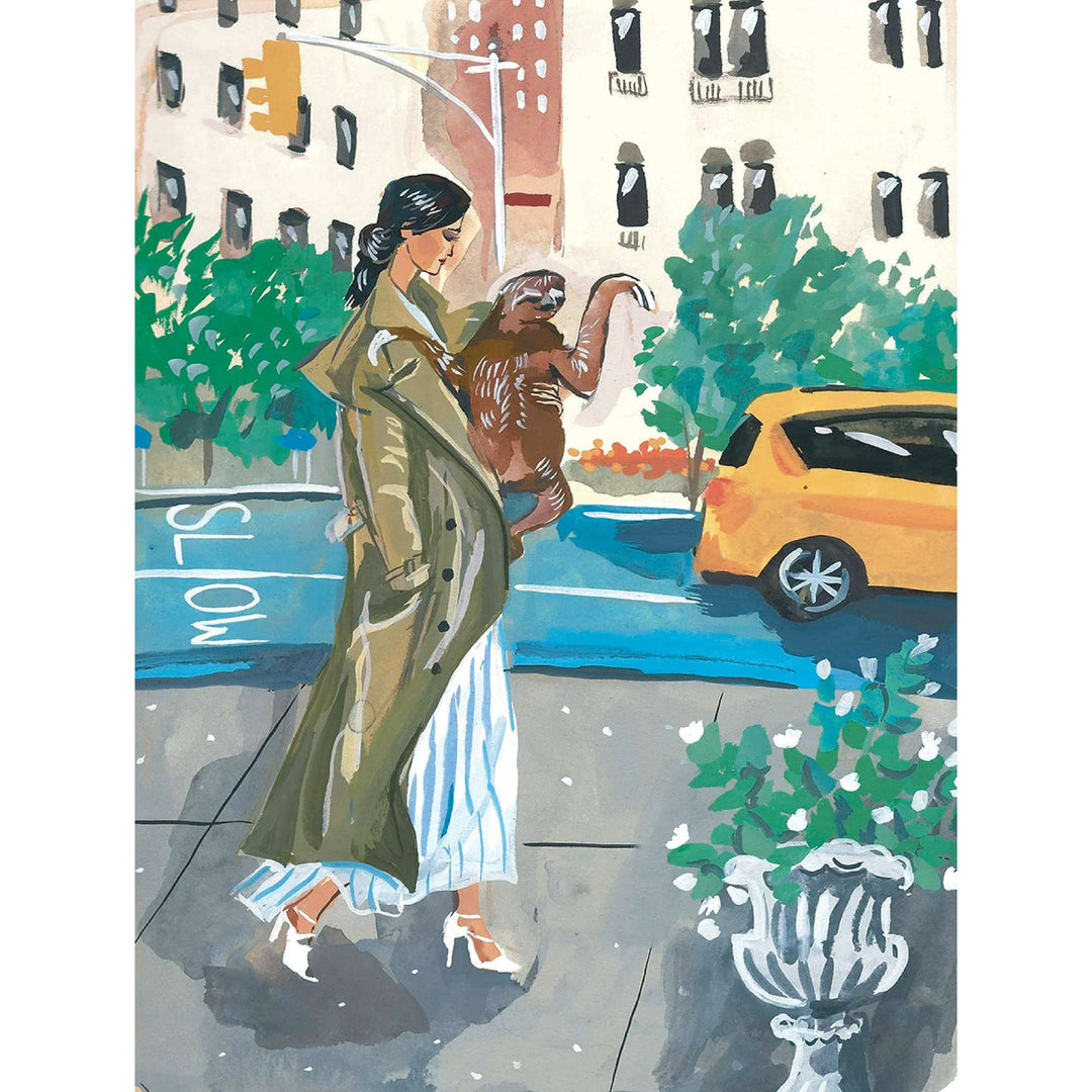 Urban Sloth Jigsaw Puzzle