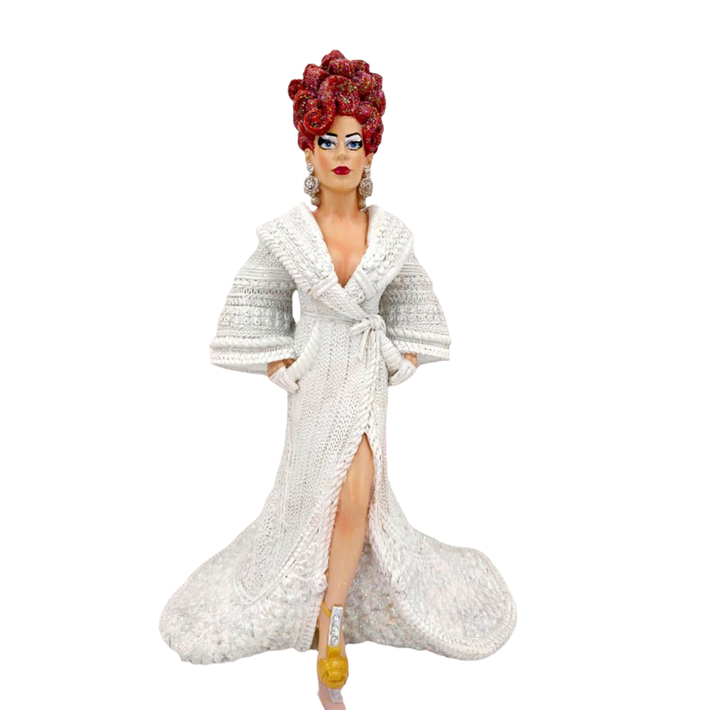 Uwanda Creme Drag Queen Figure by December Diamonds